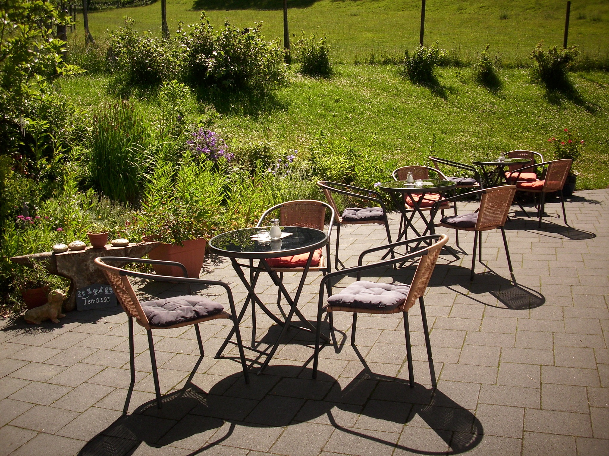 Haus Stettner: Terrasse