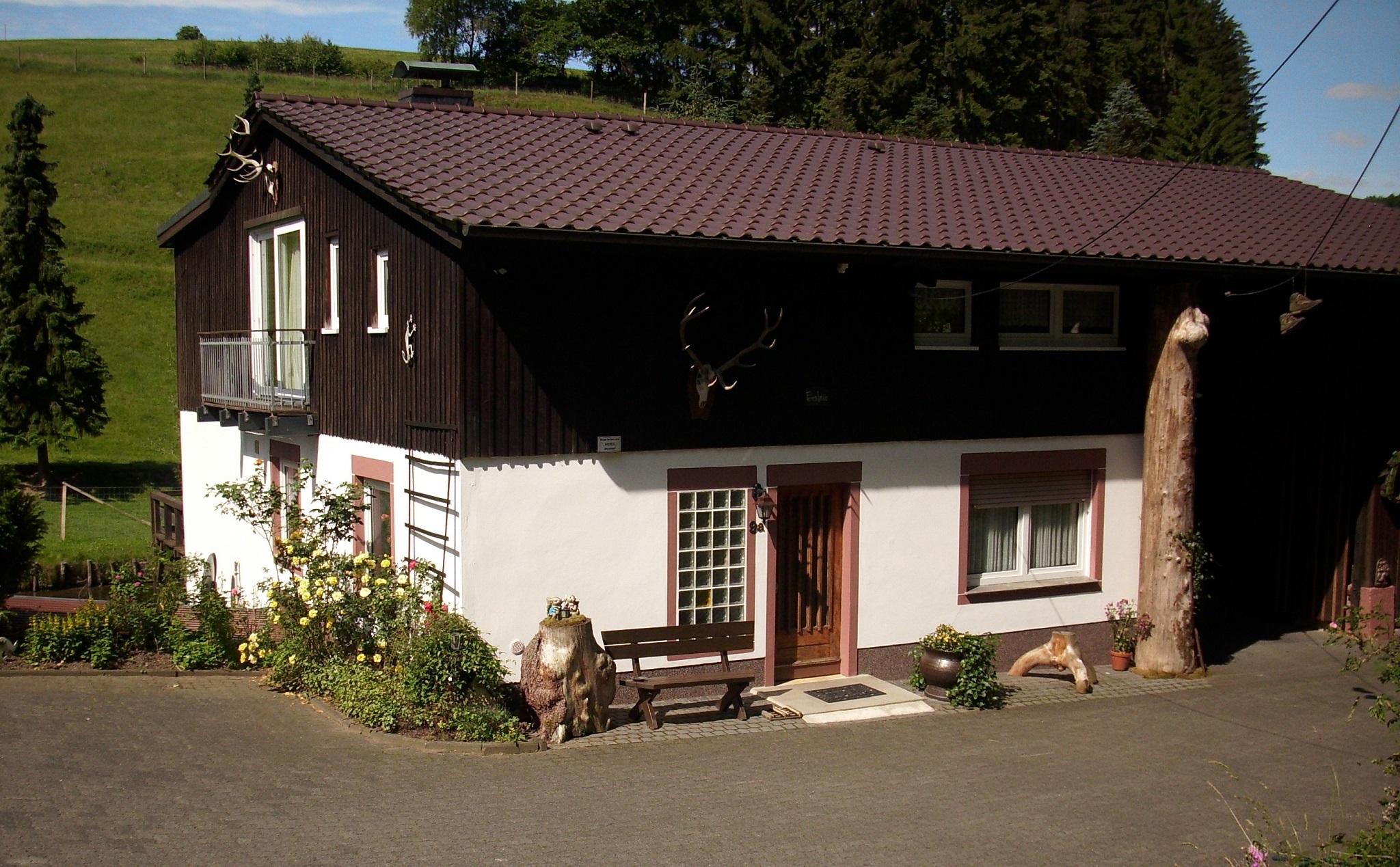 Haus Stettner: Auenansicht Ferienhaus